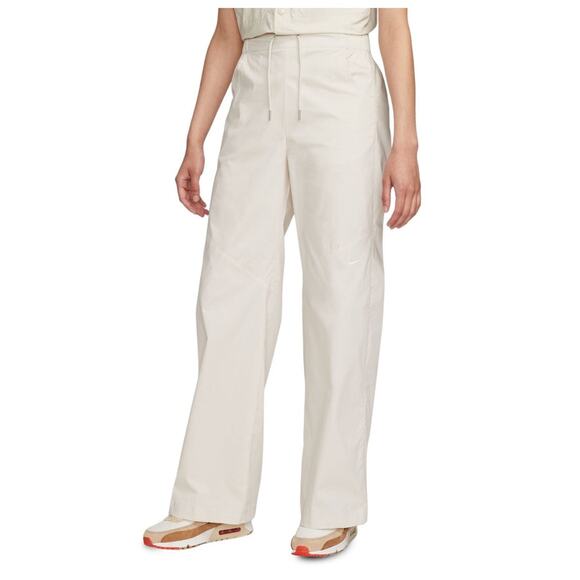 Nike Sportswear essential woven high rise pants beige size XXL - Picture 1 of 8